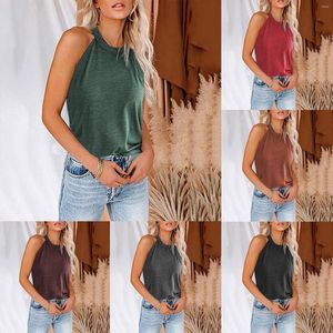 Damestanks zomer vrouwen tops mouwloos vest solide 4 set crop top een beetje dramatische dames slank passen langere lengte ondergoed