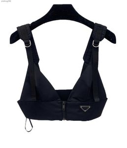 Damestanks Suspender Vest Motorfiets Prads beha veelzijdige steun Elastische band verstelbare sexy ondergoedmode met denim nylon dame tops size03