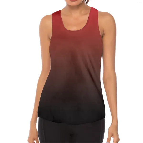 Camisetas sin mangas para mujer, camisola sin mangas con Espalda descubierta, camisa calada, chaleco anudado, Top Fitness para mujer, entrenamiento informal suelto