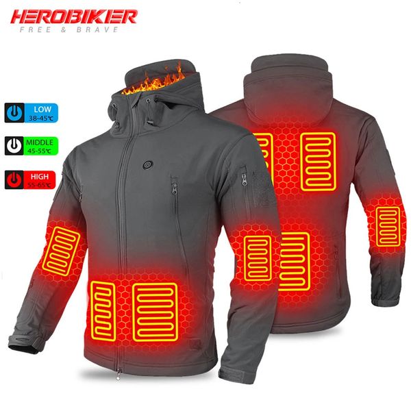 Intimo termico da donna Giacca riscaldata Giacca da moto con riscaldamento invernale Giacche riscaldanti elettriche USB con cappuccio da campeggio Tenere al caldo i vestiti riscaldati per moto 231122