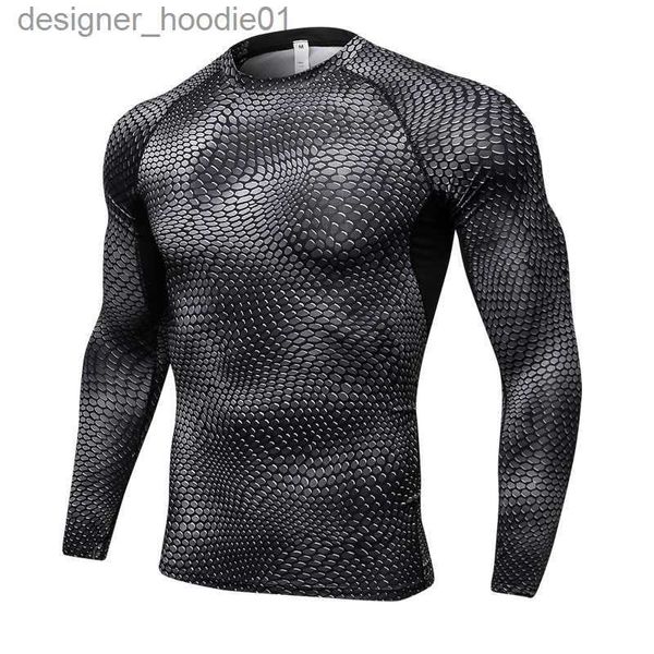 Sous-vêtements thermiques pour femmes Sous-vêtements thermiques hommes impression 3D Thermo t-shirt Camisa Termica chemise de sport sous-vêtements à séchage rapide hommes pyjamas chemisiers Calzoncillos L230919