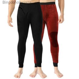 Roupa interior térmica feminina inverno roupa interior térmica masculina cuecas de lã manter quente therol leggings proteger o joelho calcinhal231005