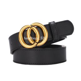 Ceinture pour femmes en cuir véritable mode tenue décontractée accessoires de luxe concepteur dames enfants ceinture Jeans ceintures largeur 2.8cm