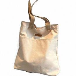 Sac fourre-tout pour femmes Toile Fil à coudre Grande capacité Advanced Sense Sac à main Cvenient Sac de banlieue pratique pour femme K5pk #