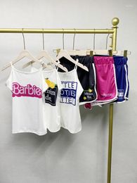 Tracksuits voor dames 2 stuks Set Pyjama Shorts Pakken