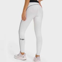 Chándales de mujer A con LOrlift High WLOst Suit Up Leggings Lift Sculpt Second Skin Feel Pantalones de yoga Mujeres Medias deportivas J240305