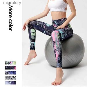 Tracksuits voor dames Cloud Hide Flower - Womens High Tailed Fitness Leggings Yoga Pants Sexy broek Running Supervisor Training Plus size YQ240422