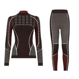 Tracksuits pour femmes Lettre de mode à manches longues Femme Femme Spring Summer Lega Pantalon Sports 2 pièces Drop livraison Appareils Femmes Dhr7d