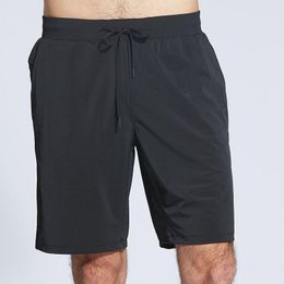 Survêtements pour femmes L07 Shorts pour hommes Séchage rapide Yoga Sports Fitness Pantalons courts avec cordon de serrage Cinchable Pantalons de survêtement d'été avec poches arrière