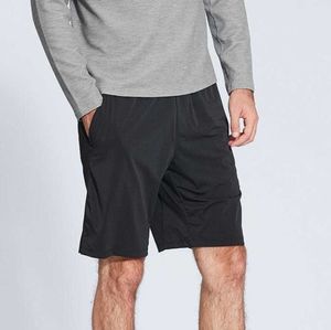 Survêtements pour femmes Lulus Shorts de yoga pour hommes Pantalons courts de remise en forme à séchage rapide avec cordon de serrage Cinchable Pantalon de survêtement d'entraînement d'été Poches arrière Hauts de jogging