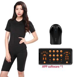 Coix de survêtement pour femmes Nouveau gymnase EMS Set Wireless Fitness EMS Fitness Equipment Gym Equipement de fitness sans fil