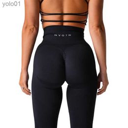 Les survêtements pour femmes NVGTN Contour en spandex sans couture 2.0 Leggings sans couture des femmes d'entraînement doux et de fitness tenues Pantalons de yoga High Waited Gym Wearl231017