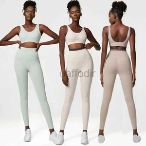 Survêtements pour femmes Pièces Costume Femmes Sexy Fitness Sports Ensemble Gym Soutien-Gorge Taille Haute Leggings Vêtements De Sport 24318