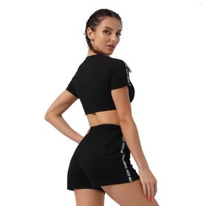 Tracksuits voor dames Sport Tracksuit Outfit Gym Yoga Set Women Fitness Clothing Sportswear High Taille Leggings Push Up Top 2 -Piece Sports