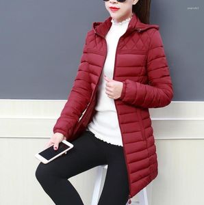 Gabardinas para mujer 2023 algodón tamaño grande prendas de vestir medianas invierno coreano delgado femenino solapa tops oficina abrigo cálido 4xl 5xl abrigo