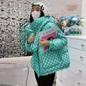 Abrigos de trinchera para mujer 2023 Invierno Japonés Harajuku Estilo con capucha Chaqueta con capucha Coreano Colegio Pequeño temperamento fresco Abrigo de pan Mujeres