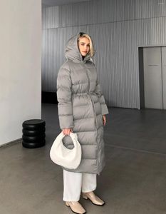 Trenchs pour femmes 2023 manteau d'hiver pour femmes Parkas épais et chauds élégants
