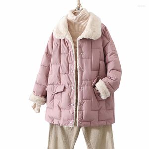 Dames trenchcoats Casual kasjmier jassen Dames losse lange mouwen Dikke herfst winter Vintage warme vrouwelijke wollen jas