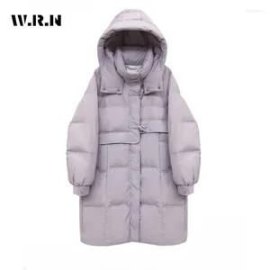 Dames Trenchcoats Informeel Zoet Lange mouw Parka's met enkele rij knopen Mode Warme effen jas 2023 Herfst Winter Oversized Bovenkleding Jas