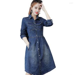 Trench Coats de femme en denim manteau