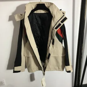 G242 Gabardinas para mujer, ropa de calle de diseñador, abrigo de moda urbana, corbata para fiesta de cóctel, chaqueta cortavientos larga con un solo pecho