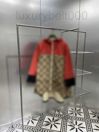Dames Trench Coats Designer Tiger Loose Fit Rubber Jacket Mantel Herenkleding Achter Decoratieve letter Afdrukken Xeek