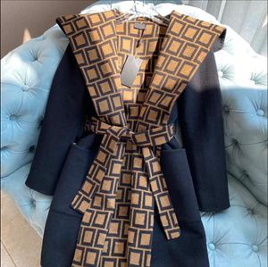 Trenchcoats voor dames Designer Damesjas Parka's Warme jas Mode Windjack wol Klassieke jassen Slanke uitloper