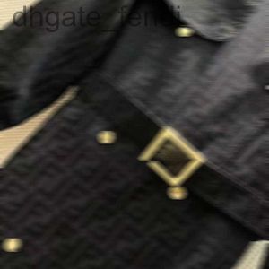 Trench Coats de la femme Designerb811 Automne Trench Coats Coats Designer Femmes Windbreaker Corps Double F Imprimé Veste en vrac Femme Casua