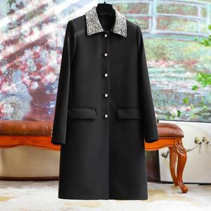 Trench Coats Fashion Fashion Breded Black Black Black Mighthe Longue 2023 AUTHE ET HIDER Personnalité Design Long Windbreaker