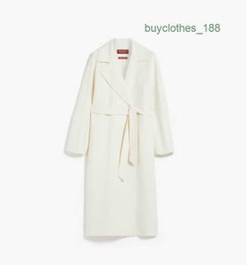 Dames Trench Coats Luxury Fashion Coat Dameswol Blends Designer jas Japans en Koreaanse wind lange kasjmier overjas slijtage maxmaras fjv8