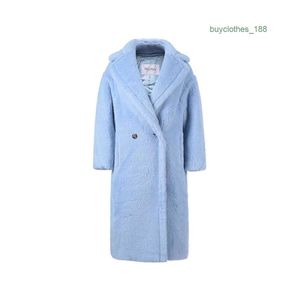 Dames Trench Coats Luxury Fashion Coat Dameswol Blends Designer jas Japans en Koreaanse wind lange kasjmier overjas slijtage maxmaras 2uvk