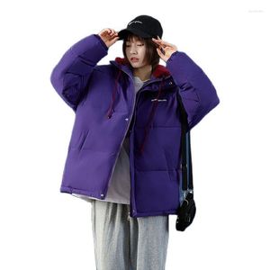 Trenchs pour femmes hommes et femmes même paragraphe manteau court hiver 2023 mode coréenne amovible à capuche veste de pain