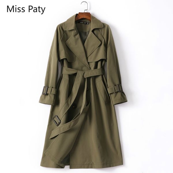 Trenchs de femmes Manteau femmes coupe-vent grande taille imperméables dames vêtements trench long manteau feminino mode automne hiver XXL 230920