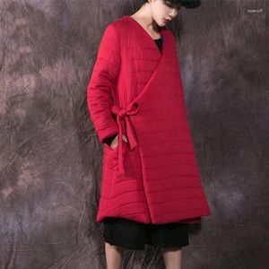 Trench-Coats de femmes Parka Femme 2023 Hiver Femme chaude Femme Femme Femme Japonais Streetwear 4373