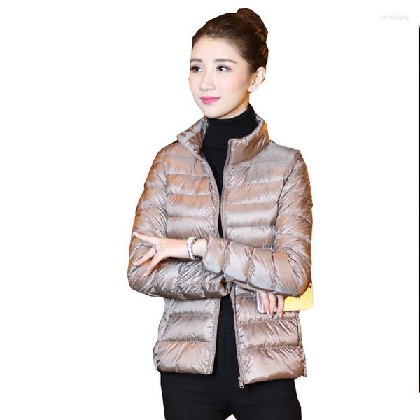 Femmes Trench-Coats Plus La Taille Hiver Court Vers Le Bas Veste Femmes Ultra-Léger Canard Vestes 2023 Parkas Mode Femme Imperméable Chaud Tops Manteau