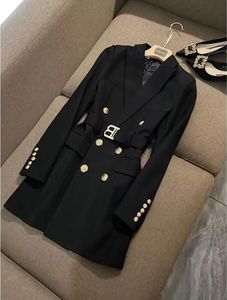 Trench Coat Long Shopping Spring and Automne Fashion Trend Fashion Outdoor Outdoor Femme Classic's Classic French Designer Style