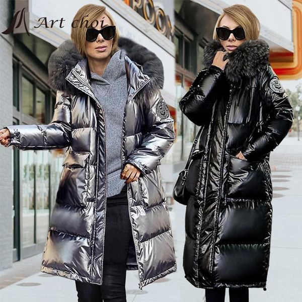 Trenchs de femmes Manteaux épais hiver femmes vêtement coton rembourré Parka veste à capuche chaud ouaté manteau pardessus vêtements d'extérieur manteau femme hiver