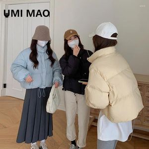 Trenchs pour femmes UMI MAO Vêtements d'extérieur Version coréenne Manteau de pain court Petite et grande taille Doudoune ample Femme