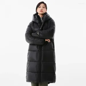 Vrouwen Trenchcoats Winter Effen Parka Voor Vrouw Casual Dikke Dames Jassen Met Capuchon Slanke Vrouwelijke Puffer Glanzend Gewatteerde Vrouwen