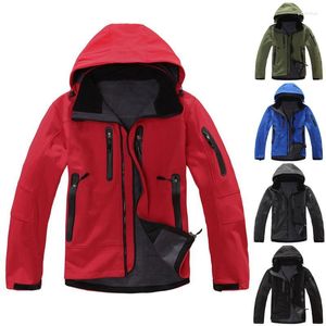 Trenchs de Femmes Femmes YK2 Veste d'hiver Hommes Vêtements de chasse Unisexe Chaud Coupe-vent imperméable à capuche imperméable manteau de ski