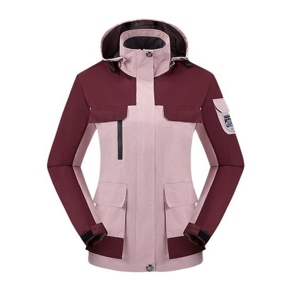 Gabardina para mujer, cortavientos para mujer, chaqueta de lluvia para exteriores, abrigo para acampar y senderismo para mujer, impermeable para parejas, senderismo de talla grande 8XL