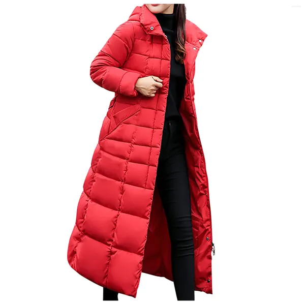 Trenchs de Femmes Femmes Mode Chaud Lâche Solide Couleur Simple Boutonnage Manteau Dames Élégant Longueur Coton Veste Gilet Cardigan