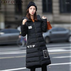 Trenchs de femmes manteaux femmes hiver 2023 noir long coréen vêtements de mode manteau femmes trenchcoat 3082 y