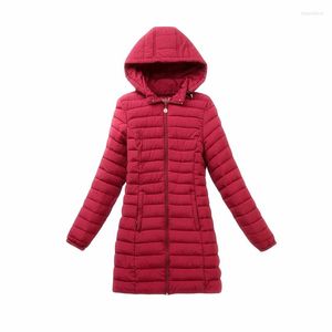 Trench femme ZB1682 2023 automne hiver Version coréenne grande taille femmes mode longue coton rembourré vêtements en gros