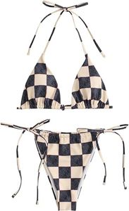 Triangle Bikini Designer Suite de maillots de bain High Split Tir Split Two Piece Corde Backless Bikini Backsi