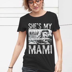 Vrouwen TShirt Zomer 3D Print Vrouwelijke worstelaar Rhea Ripley She's Tshirt 80 Katoen Casual Sport Straat Top 230707