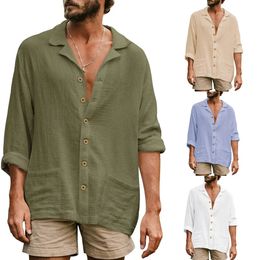 Pantalon deux pièces pour femmes 2023 Mode Causal Chemises à manches courtes Couleur unie Col rabattu Séchage Casual Hommes Style de plage Vêtements pour hommes 230718