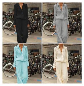 Tweedelige broek voor dames Casual tracksuit set Women Trouser Suits 2 sets dames outfits vrouwelijk festival kleding huis vakantie pant suitwomen '