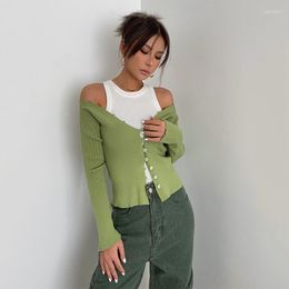 Pantalon de deux pièces pour femmes Instagram Girl Girl Camisole Top Autumn Automne à manches longues Jacket Triganan Fashion Two-Piece