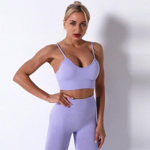 Tweedelige broek voor dames K 2022 Herfst vrouwen naadloze yoga sportset voor dames solide kleur korte mouw fitness pak mode